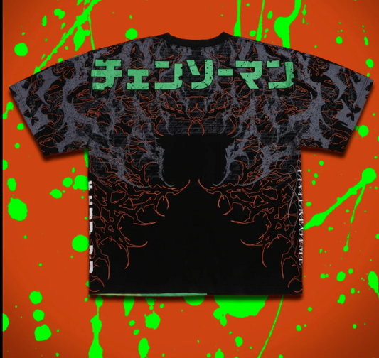 MAKIMA'S RAGE SBS 199X OVERSIZED TEE IN VINTAGE BLACK