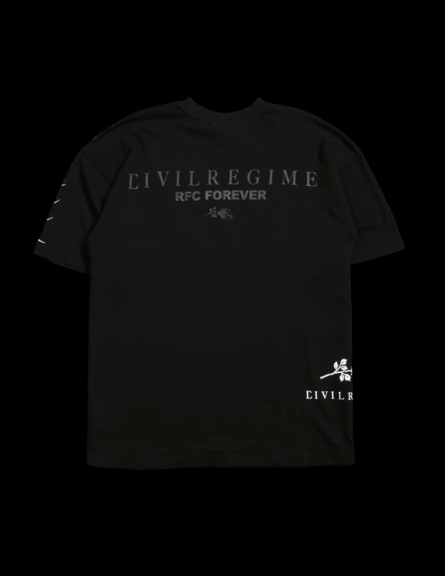 CHAOS MASTERMIND AMERICAN CLASSIC OVERSIZED TEE IN BLACK