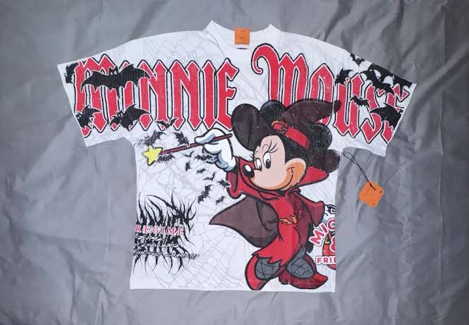 Minnie's Chaos "SBS" 199X Oversized Tee in Butter