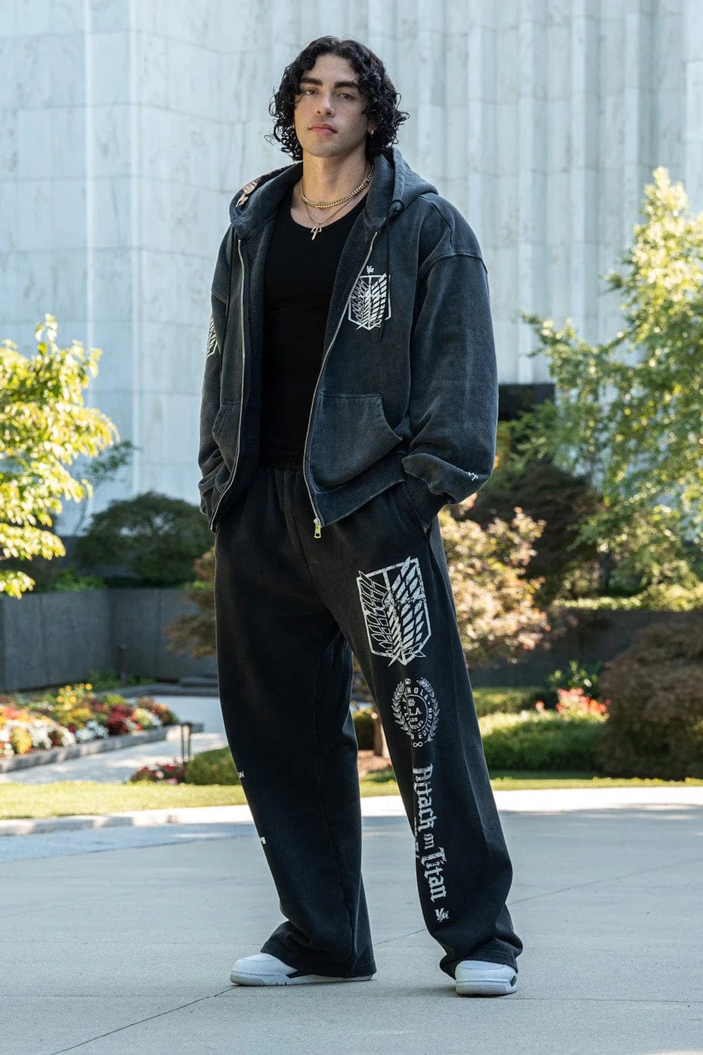 5138 - AOT© X YLA Zip-Up Hoodies