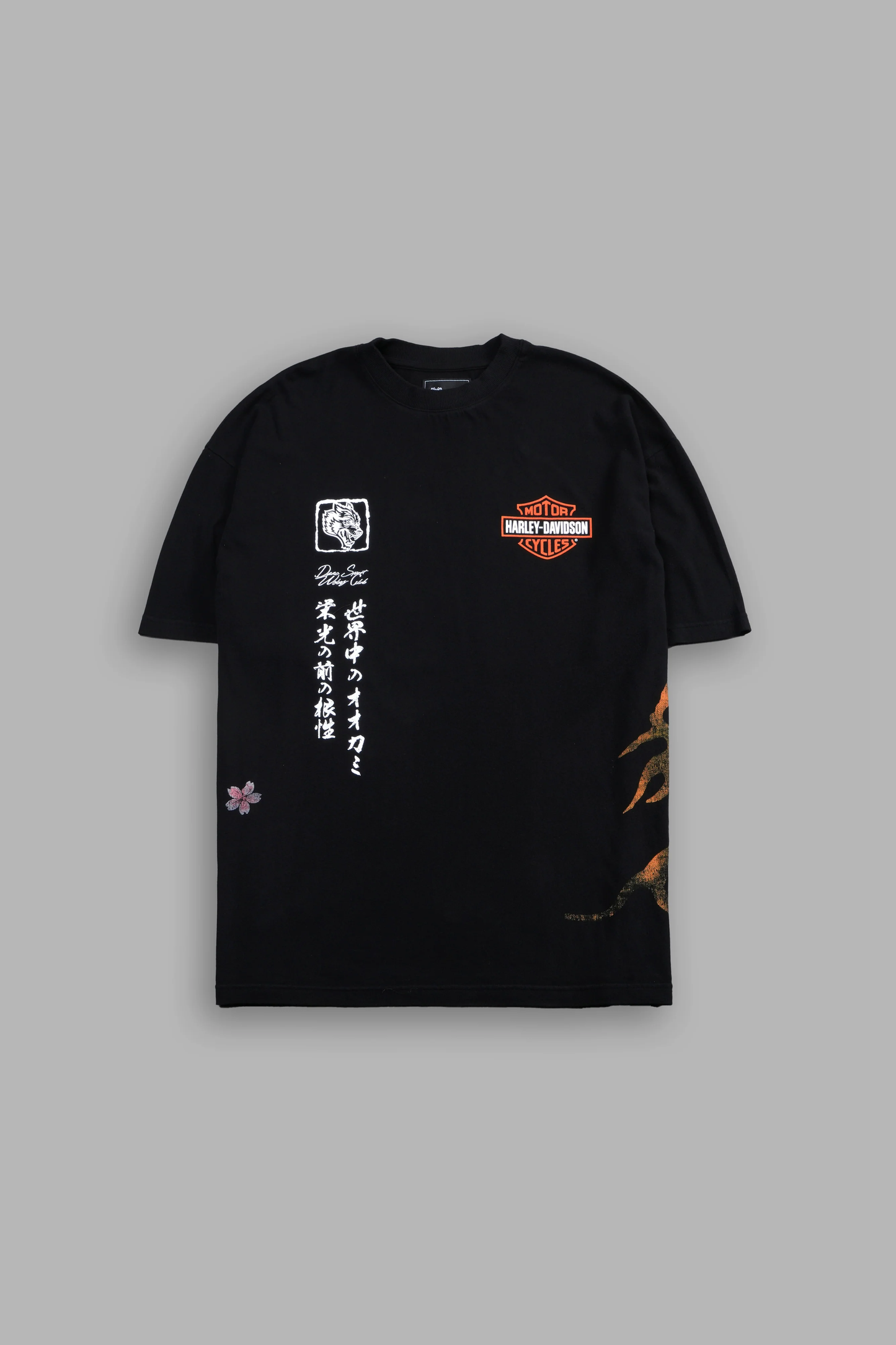 GEISHA INFERNO SIDE-BY-SIDE SERIES PREMIUM TEE IN BLACK