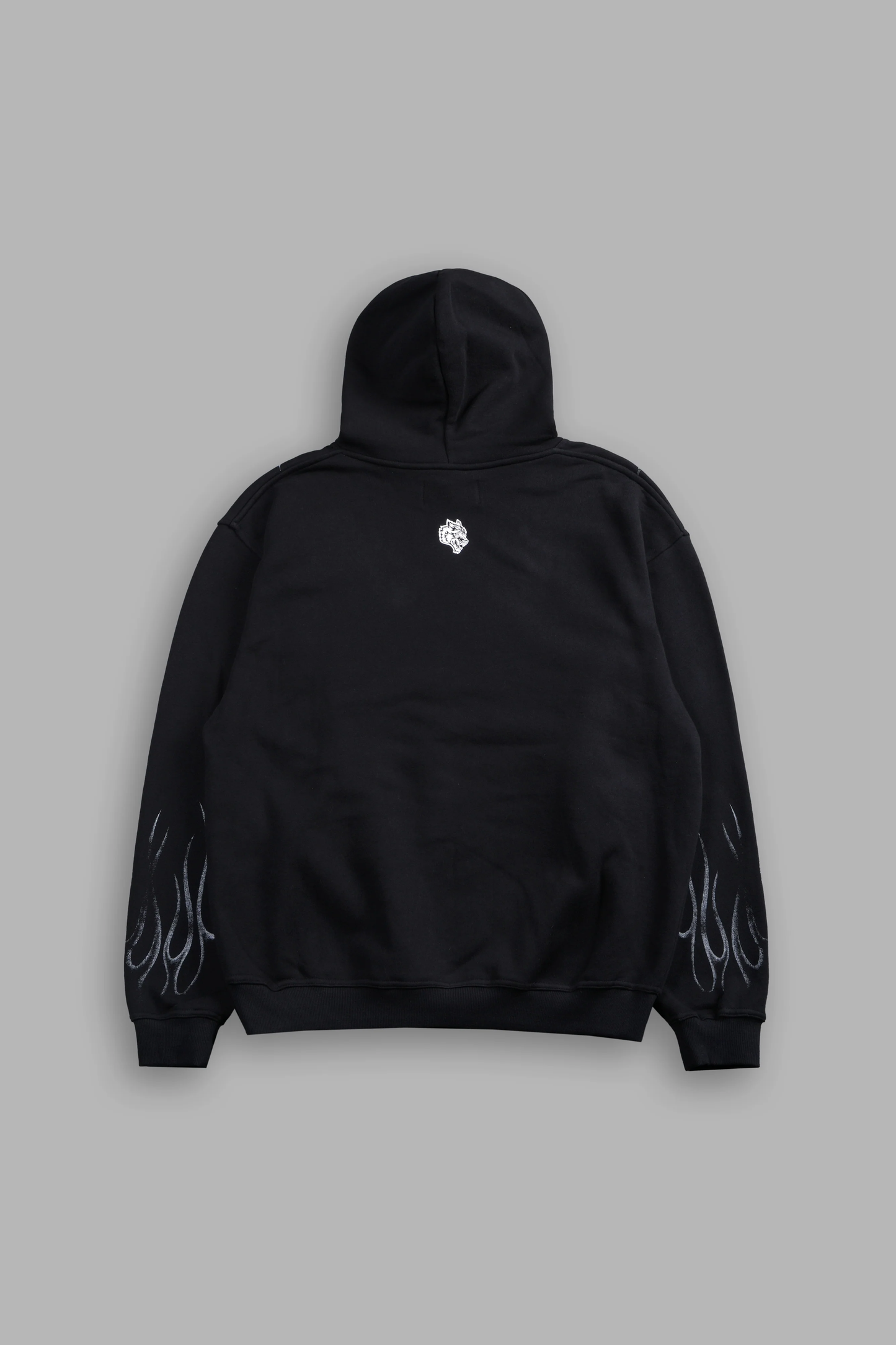 DARC BLOSSOM PIERCE HOODIE IN BLACK