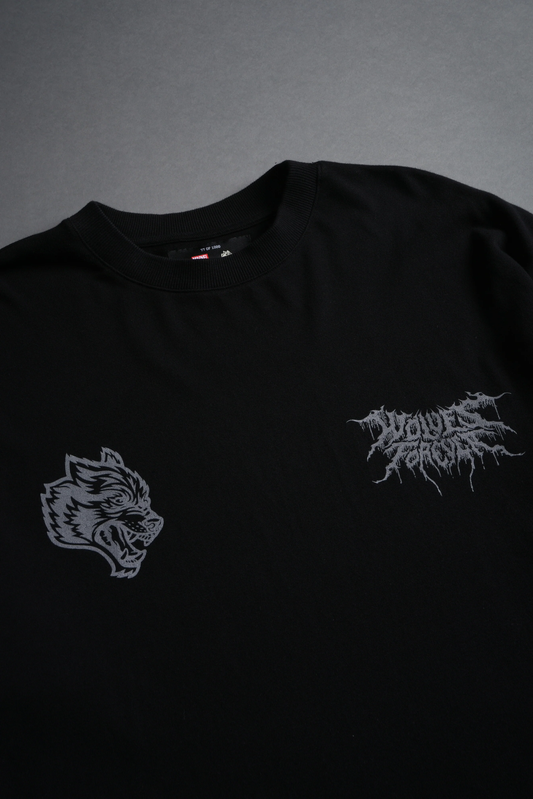 DARK ORIGIN V2 "PREMIUM" OVERSIZED TEE IN BLACK