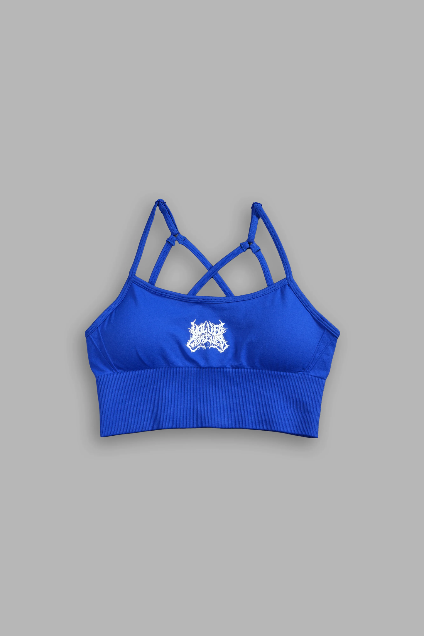 WLVS FRVR HESH "RYANN" SOFT SEAMLESS BRA IN COBALT BLUE