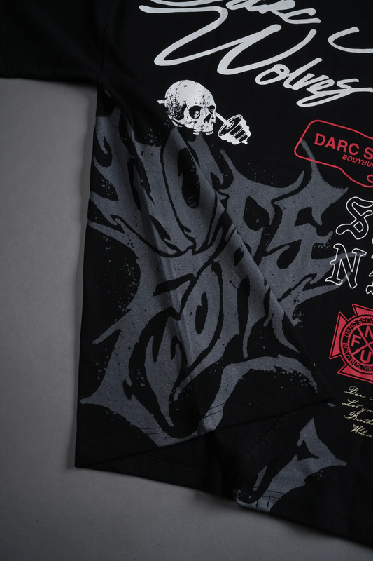 ONLYUS FOREVER "PREMIUM" OVERSIZED TEE IN BLACK