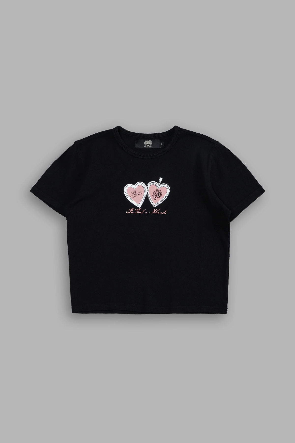 WOLVES LOCKET "TIMELESS" TEE IN BLACK