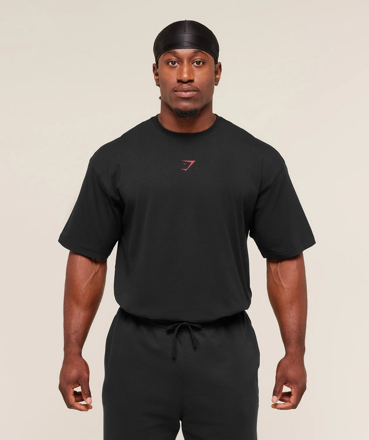 POWER T-SHIRT - Black/Conditioning Red