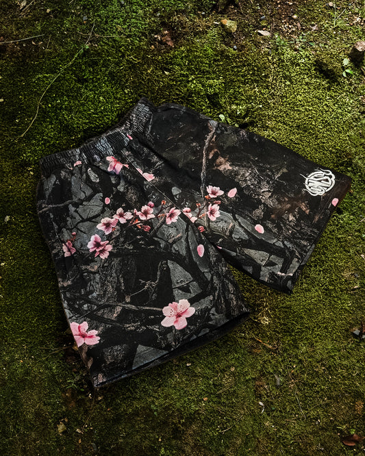 CHERRY BLOSSOM SWEAT SHORTS