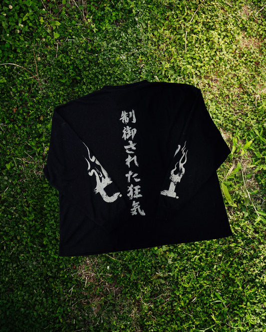 WAFFLE FLAME LONG SLEEVE