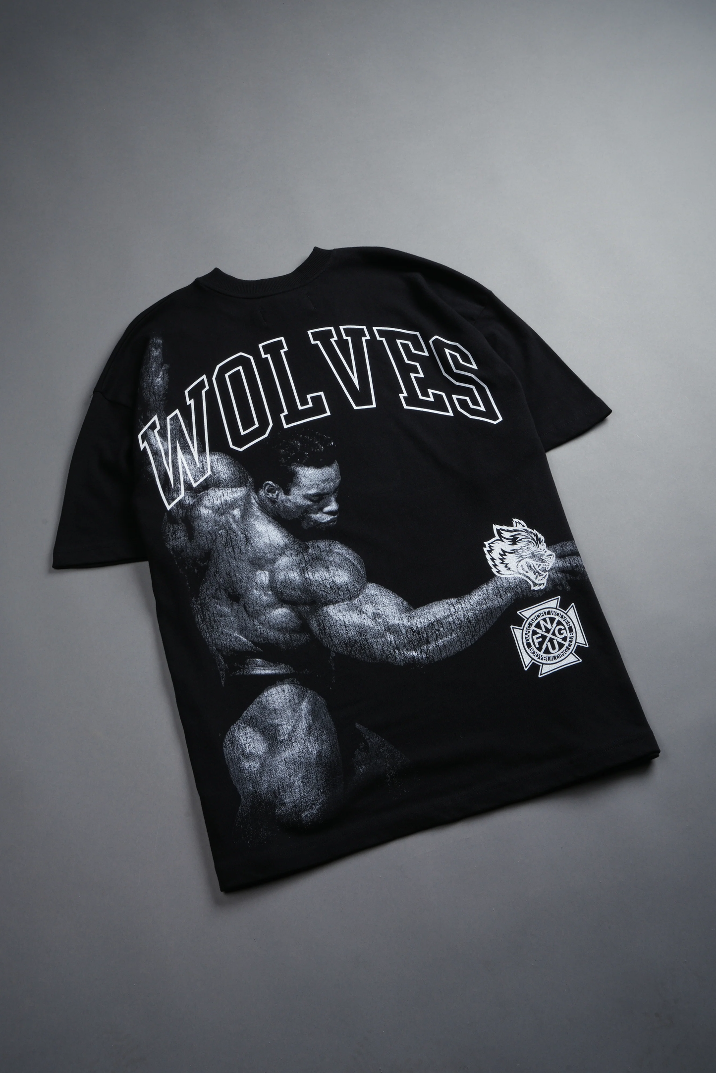 KEVIN PREMIUM OVERSIZED TEE IN BLACK