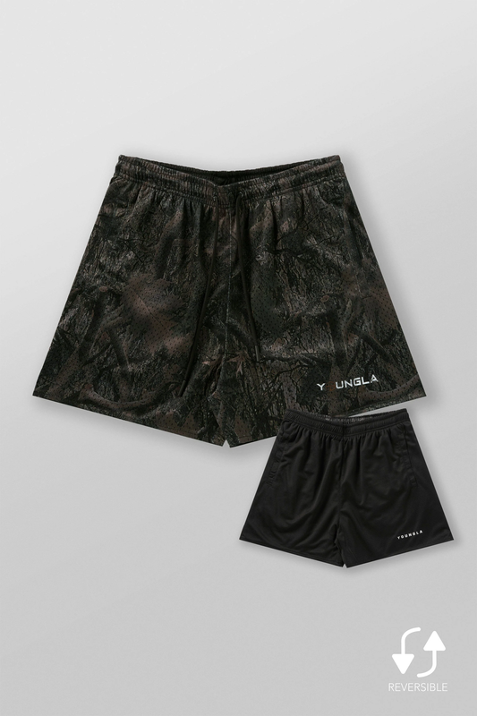 1117 - TREE CAMO MESH SHORTS