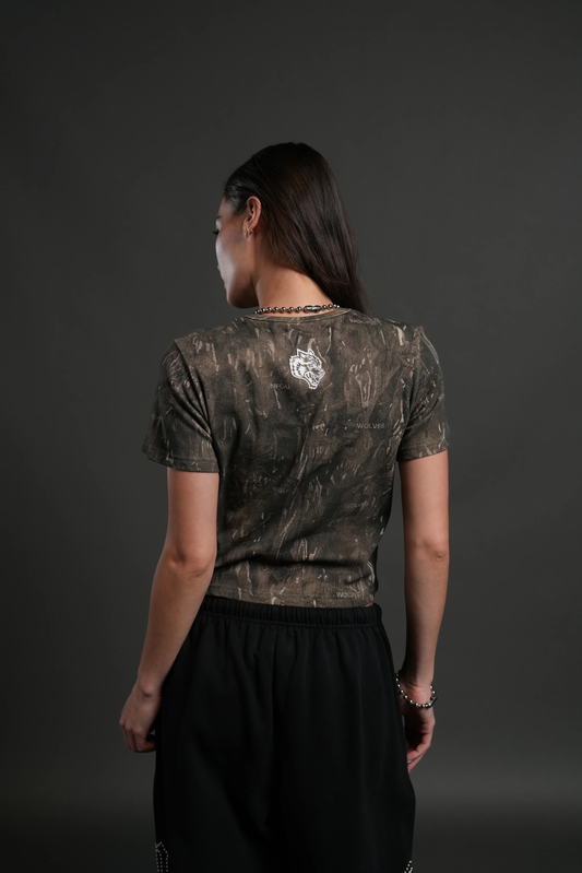 MIDNIGHT WOLVES "TIMELESS" TEE IN VINTAGE NORSE CAMO