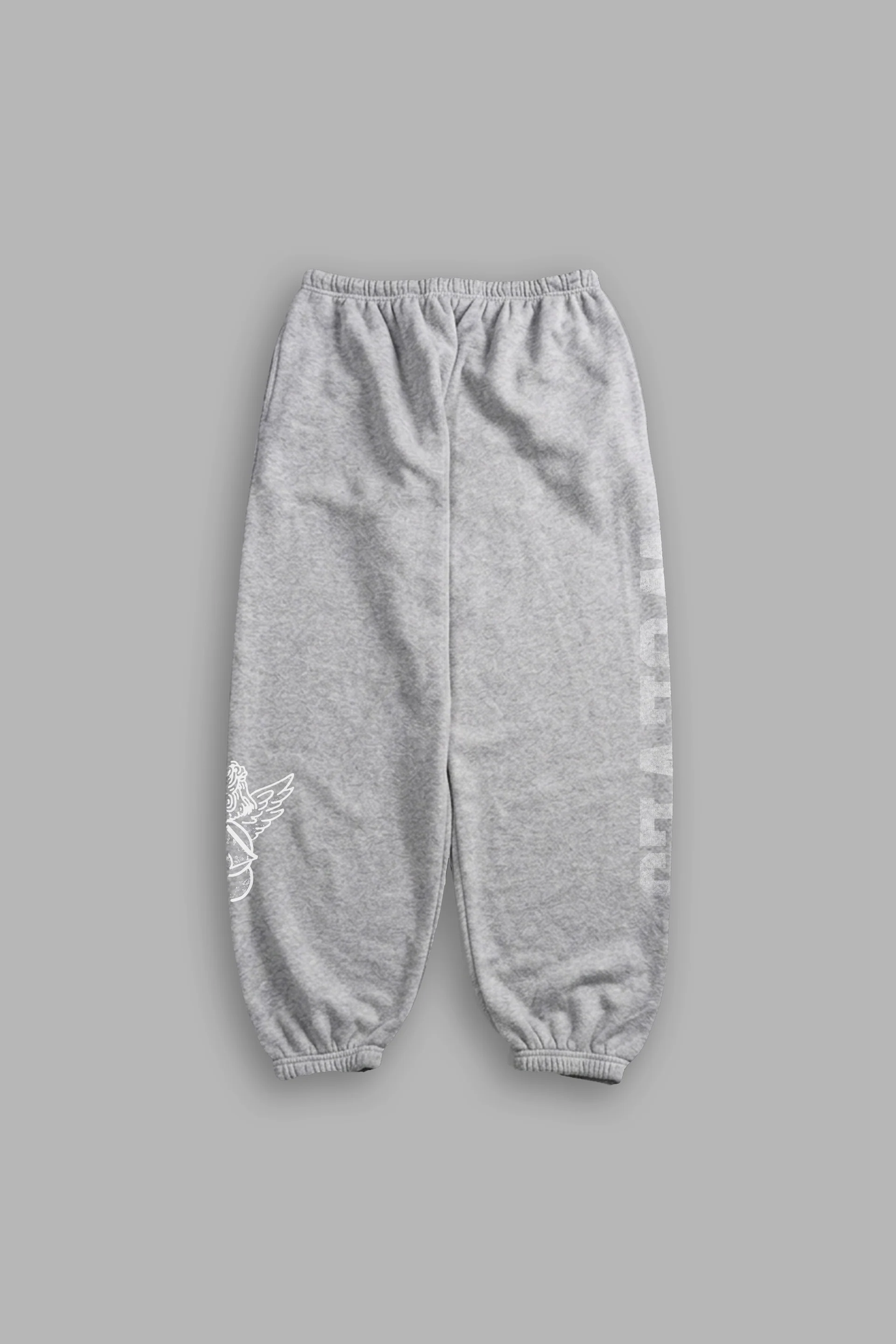 EST MMXV LIGHTWEIGHT LOUNGER SWEAT PANTS IN LIGHT ATHLETIC GRAY
