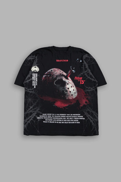 DONT DIE WONDERING MYSTERY TEE IN BLACK