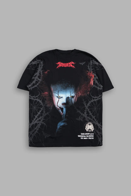 DONT DIE WONDERING MYSTERY TEE IN BLACK