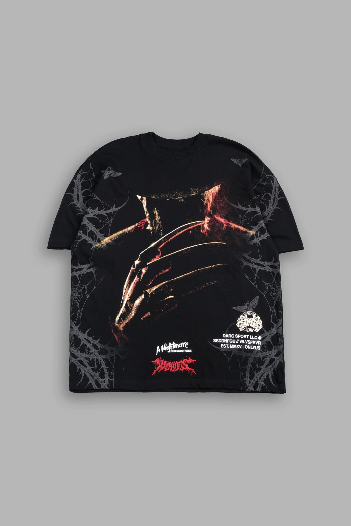 DONT DIE WONDERING MYSTERY TEE IN BLACK