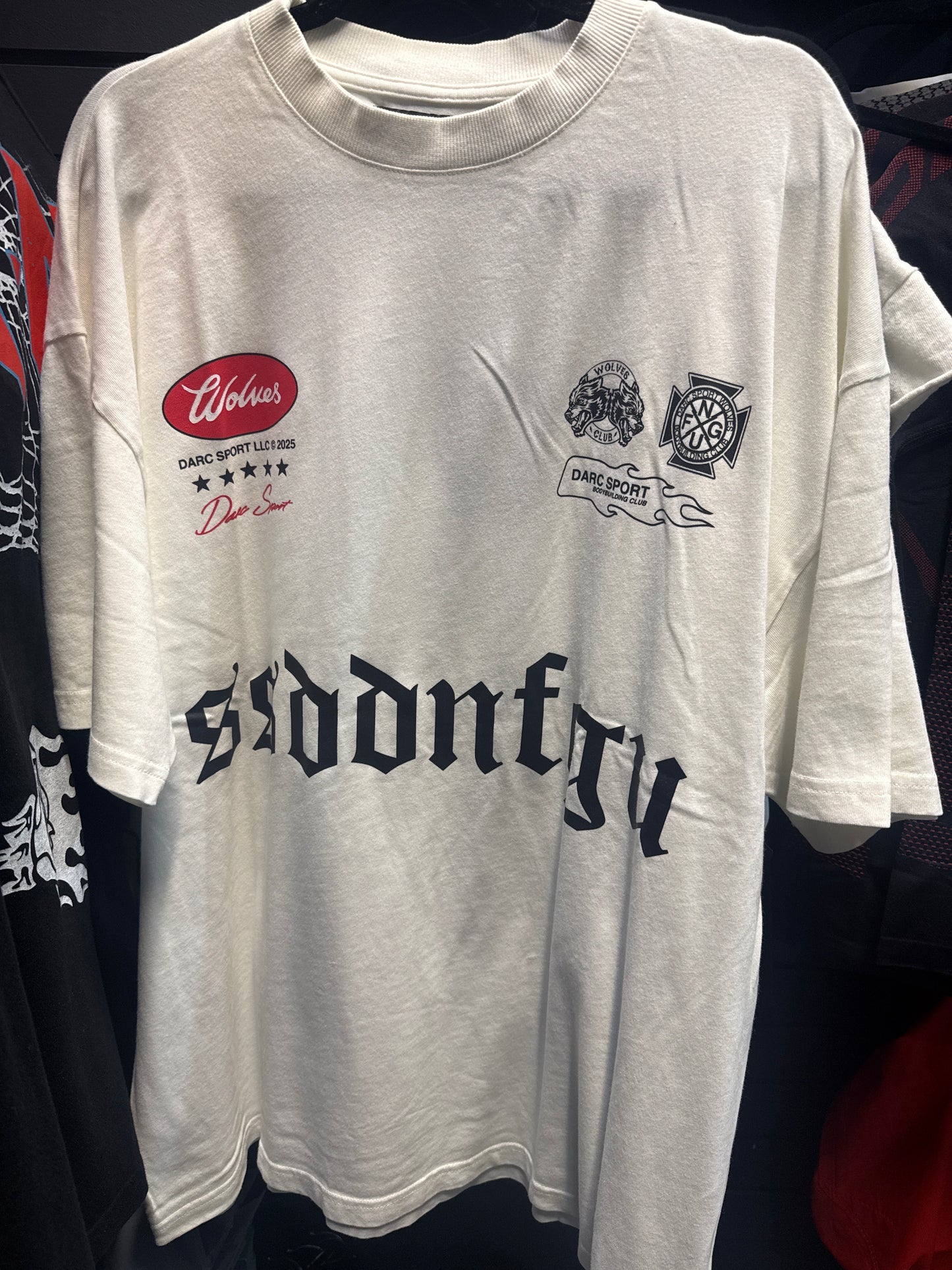 Us Forever "Premium" Oversized Tee in Black