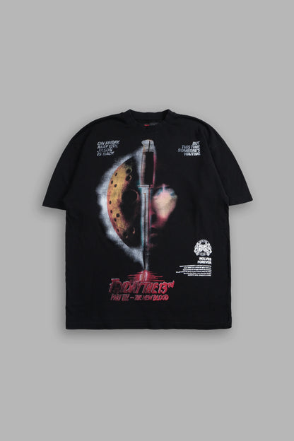 THE NEW BLOOD PREMIUM OVERSIZED TEE IN BLACK