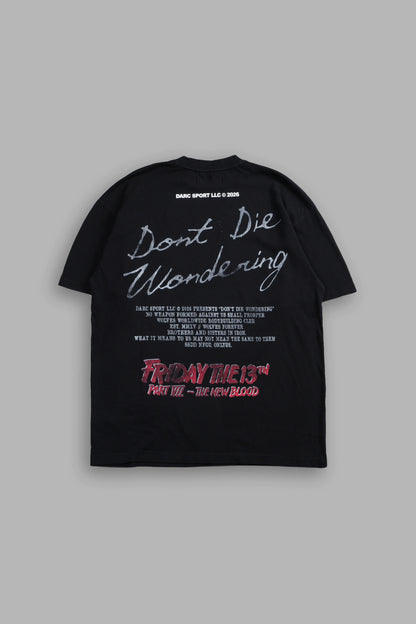 THE NEW BLOOD PREMIUM OVERSIZED TEE IN BLACK