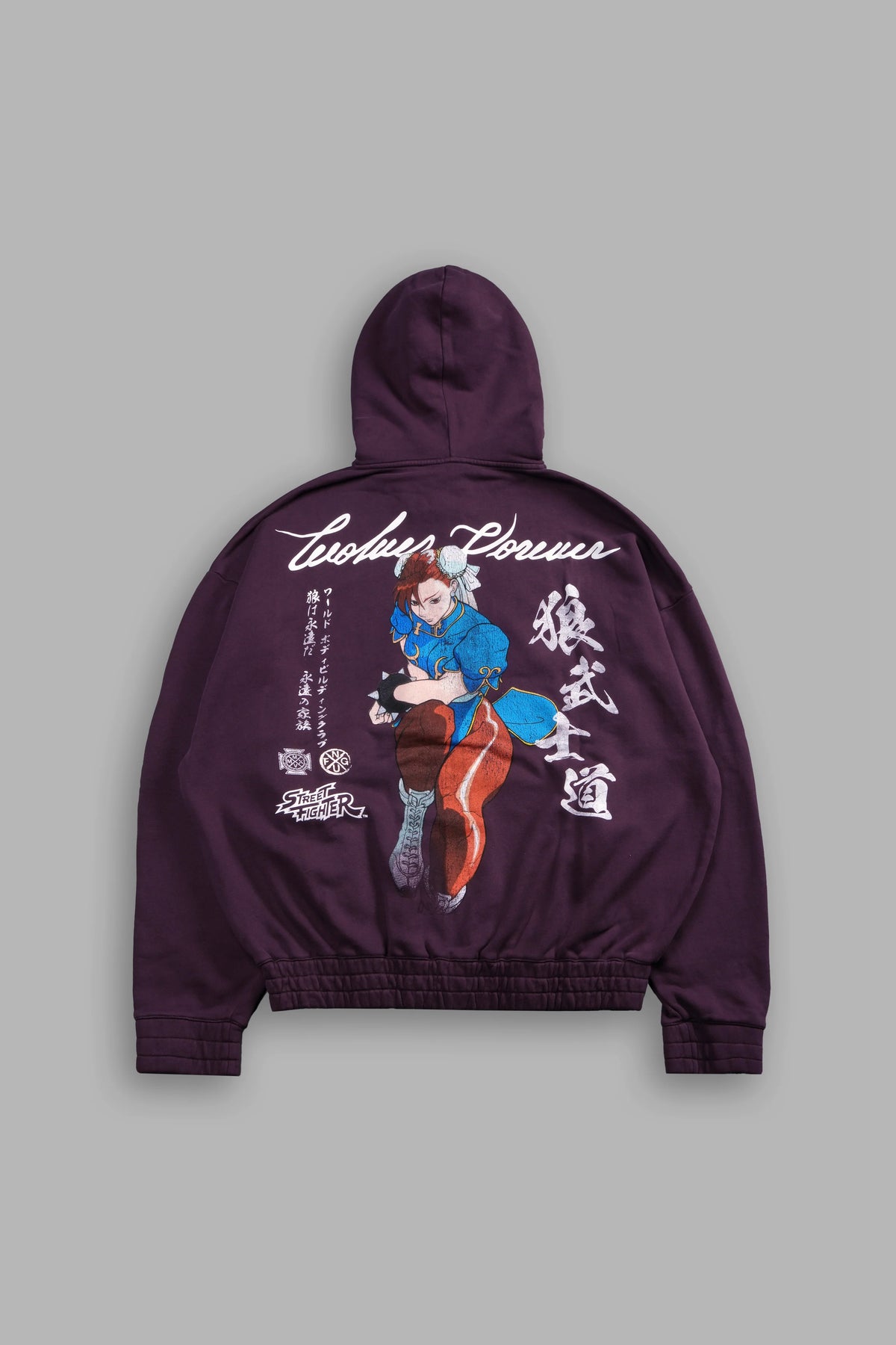 STABILITY SHE "CHAMBERS" ZIP HOODIE IN STORM PURPLE
