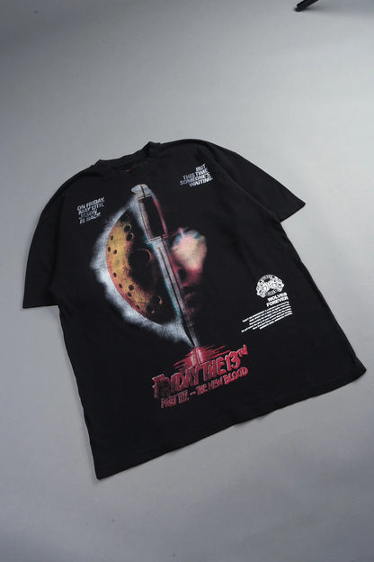 THE NEW BLOOD PREMIUM OVERSIZED TEE IN BLACK