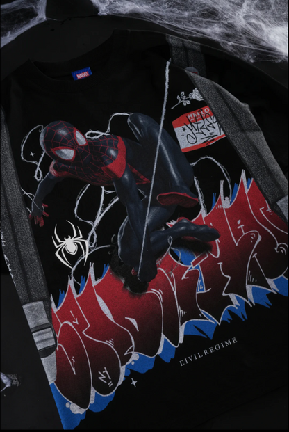 FIRST MISSION SBS 199X OVERSIZED TEE IN BLACK