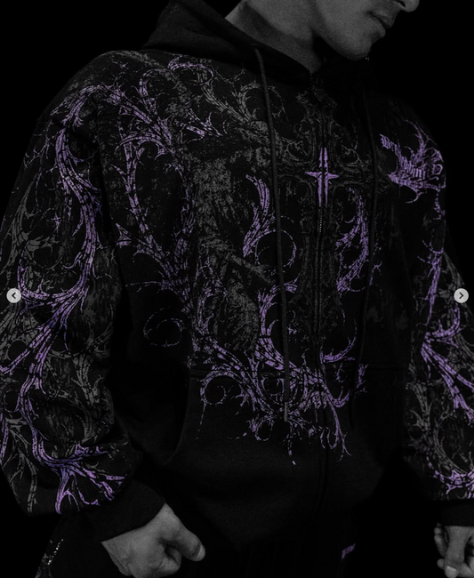 Oversized Sanctuary Zip-up Hoodie [REVENANT]