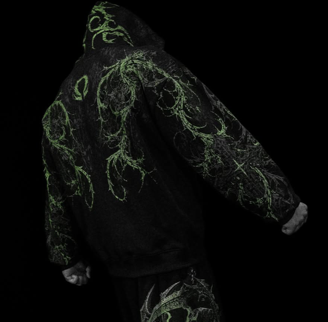 Oversized Sanctuary Zip-up Hoodie [DECAY]