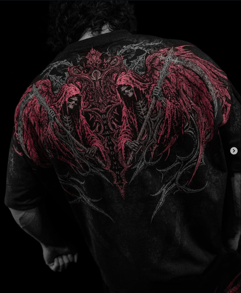 Blood Reaper Oversized T-shirt [BLOOD LUST]