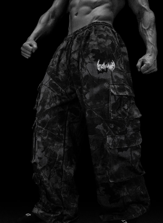Oversized Luxury Camo Cargos [SPECTRE CAMO]
