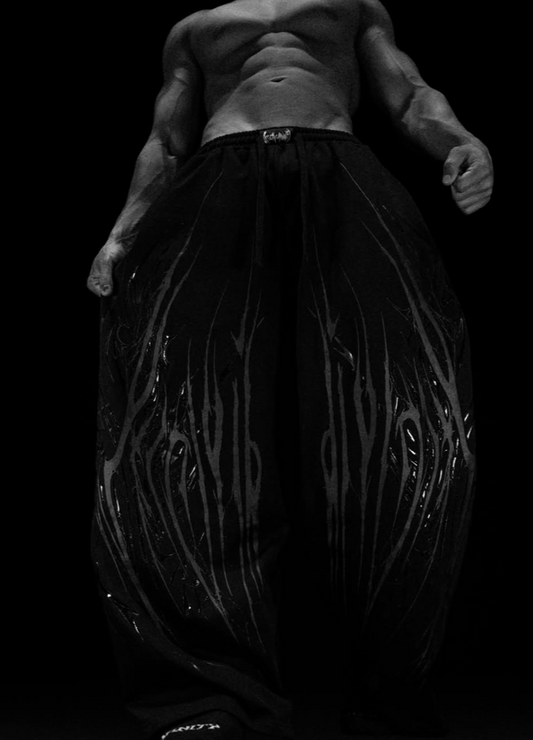 Venom Texture Luxury Sweatpants [DARKNESS]