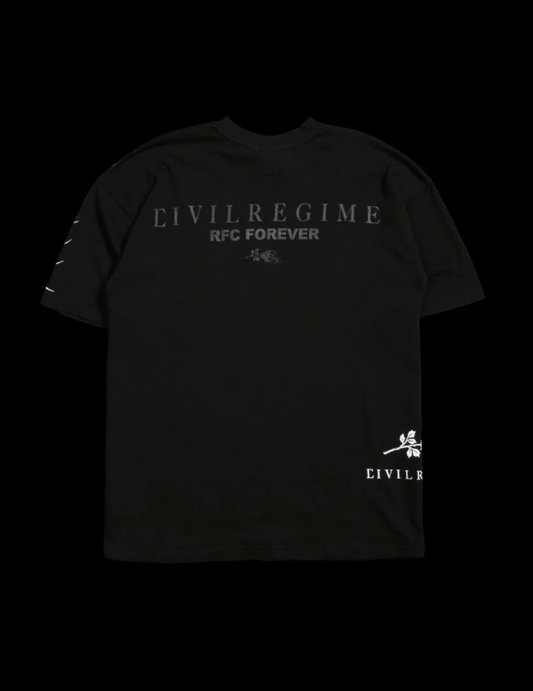 CHAOS MASTERMIND AMERICAN CLASSIC OVERSIZED TEE IN BLACK