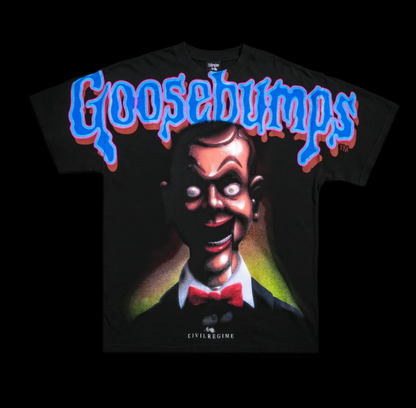 LIVING DUMMY AMERICAN CLASSIC OVERSIZED TEE IN BLACK