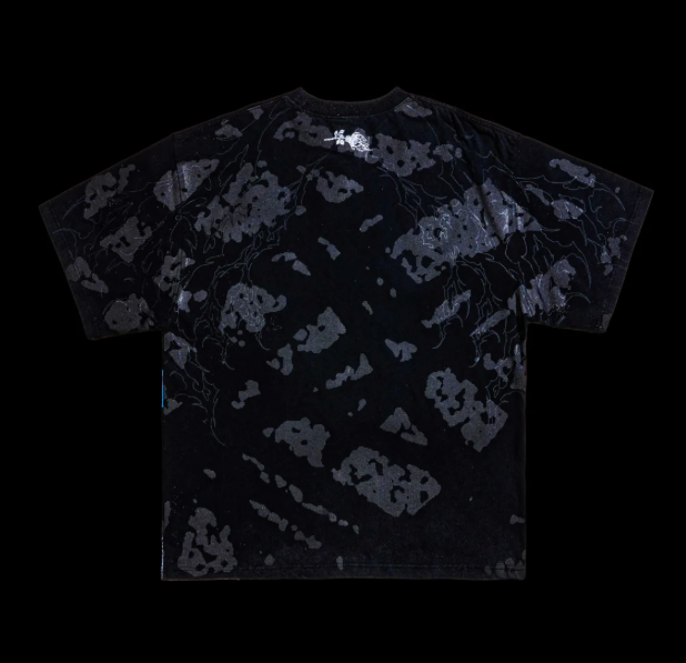CIVIL PINE "SIDE BY SIDE" 199X OVERSIZED TEE IN VINTAGE BLACK