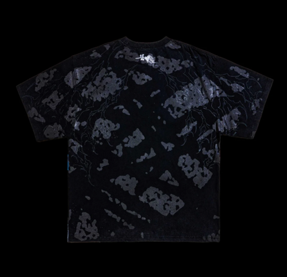 CIVIL PINE "SIDE BY SIDE" 199X OVERSIZED TEE IN VINTAGE BLACK