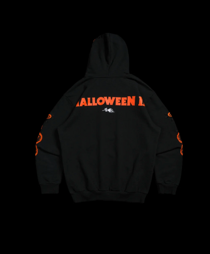 PURE EVIL INDIE ROSE HOODIE IN BLACK