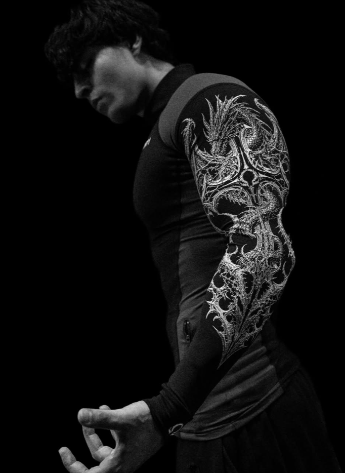 VOID TECH BLOOD WYVERN FULL ZIP LONGSLEEVE COMPRESSION