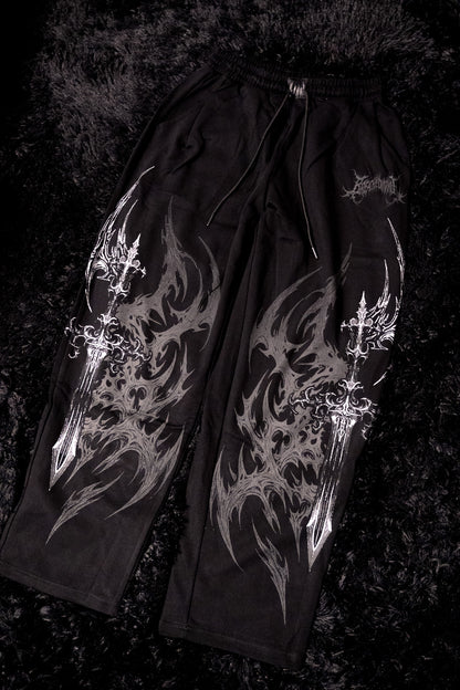Shadowflame Uncuffed Sweatpants [MIDNIGHT]