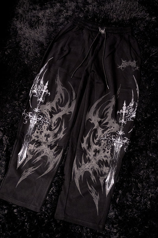 Shadowflame Uncuffed Sweatpants [MIDNIGHT]