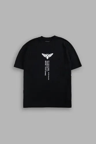 Inosuke “Side By Side” Series Premium Tee in Black