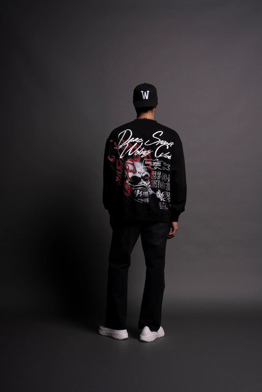 DS NFGU Mempo London Crewneck in Black