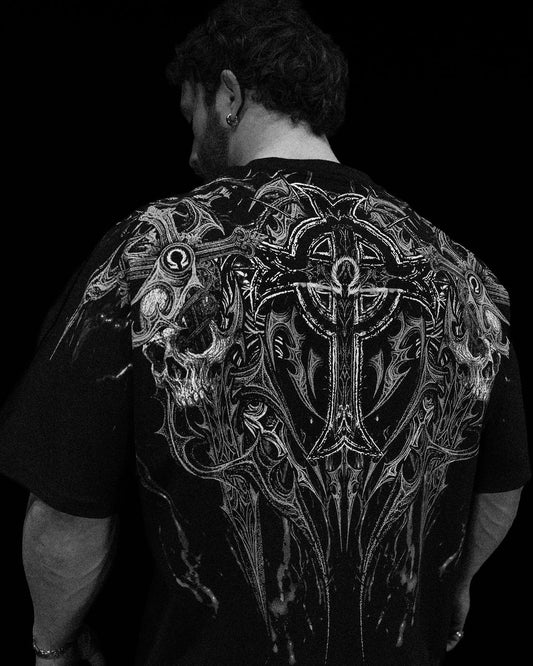 Resurrection Oversized T-shirt [VOID BLACK]