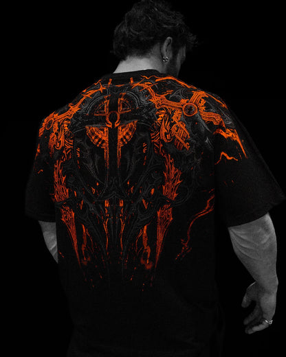 Resurrection Oversized T-shirt [SCORCH]