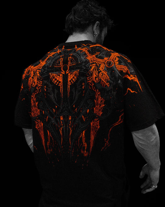Resurrection Oversized T-shirt [SCORCH]