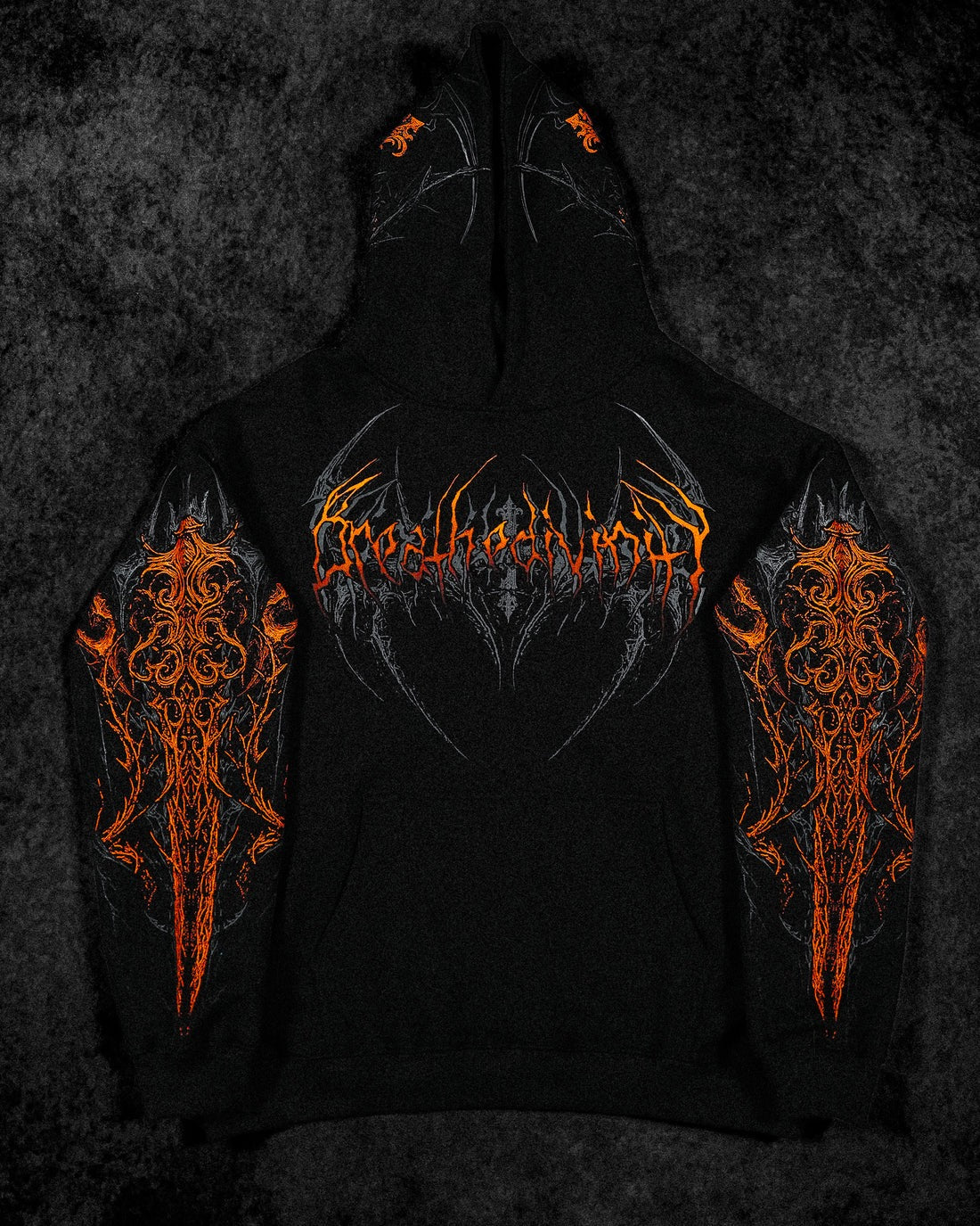 Abysswalker Oversized pullover hoodie [SCORCH]