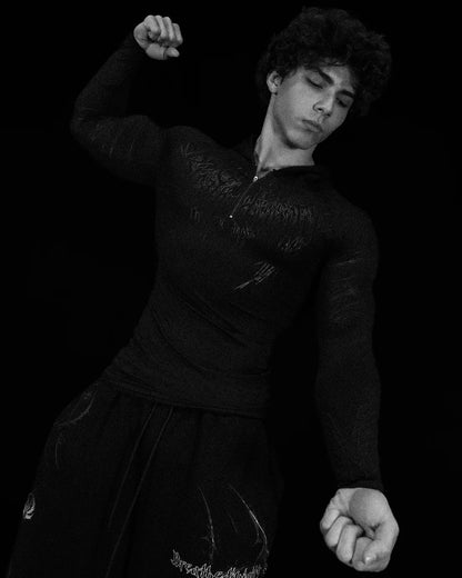 Void Tech™ Pulsefire Hoodie Compression [DARKNESS]