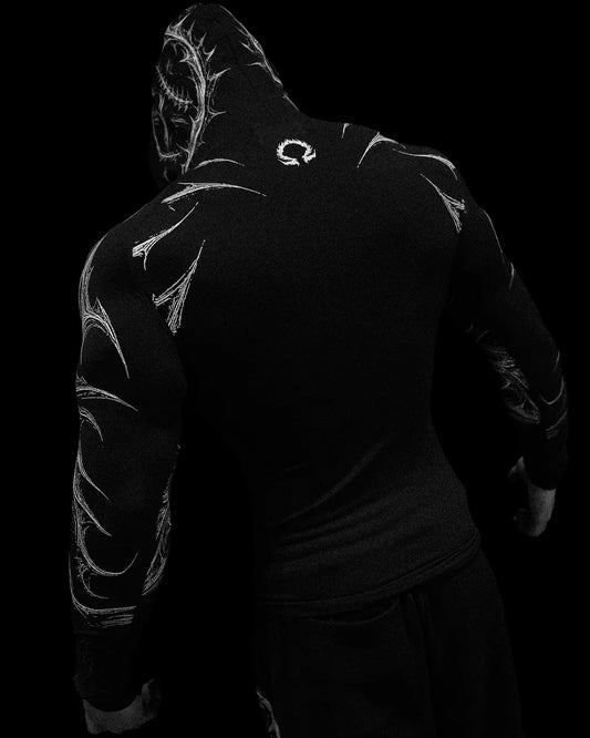 Void Tech™ Pulsefire Hoodie Compression [VOID BLACK]
