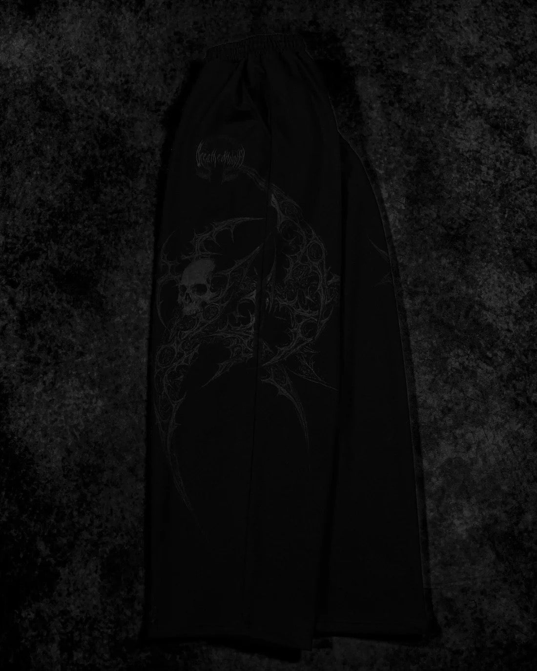 Death Scythe Uncuffed Luxury Sweatpants [DARKNESS]