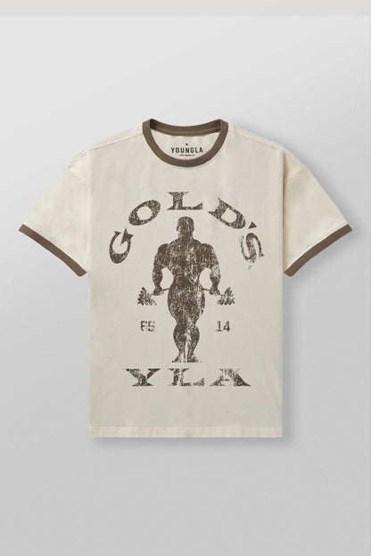 4009 - Golds Gym Ringer Tees