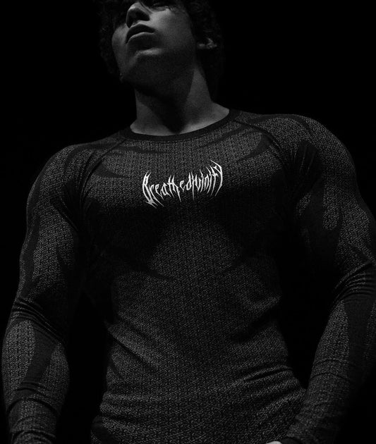 DOOM TECH ARMORED LONG SLEEVE COMPRESSION [MIDNIGHT]